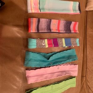 Ivivva and Lululemon headbands and Scrunchies